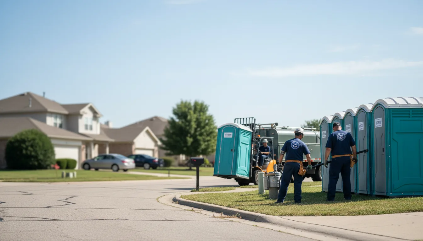 Porta Potty Rental in Saint Ann, MO near me